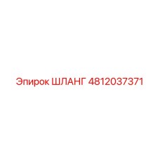 4812037371 ШЛАНГ Epiroc