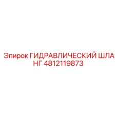 4812119873 ГИДРАВЛИЧЕСКИЙ ШЛАНГ Epiroc
