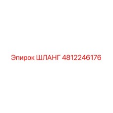 4812246176 ШЛАНГ Epiroc