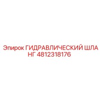 4812318176 ГИДРАВЛИЧЕСКИЙ ШЛАНГ Epiroc
