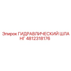 4812318176 ГИДРАВЛИЧЕСКИЙ ШЛАНГ Epiroc