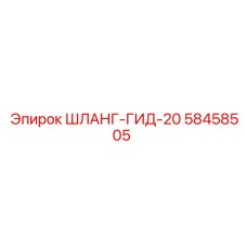 58458505 ШЛАНГ-ГИД-20 Epiroc