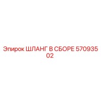 57093502 ШЛАНГ В СБОРЕ Epiroc