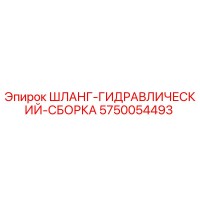 5750054493 ШЛАНГ-ГИДРАВЛИЧЕСКИЙ-СБОРКА Epiroc