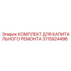 3115924496 КОМПЛЕКТ ДЛЯ КАПИТАЛЬНОГО РЕМОНТА Epiroc
