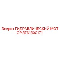 5731500171 ГИДРАВЛИЧЕСКИЙ МОТОР Epiroc