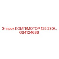 GS4124686 КОМП/МОТОР 125 230/... Epiroc