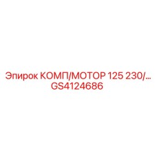 GS4124686 КОМП/МОТОР 125 230/... Epiroc