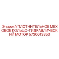 5730013853 УПЛОТНИТЕЛЬНОЕ МЕХОВОЕ КОЛЬЦО-ГИДРАВЛИЧЕСКИЙ МОТОР Epiroc