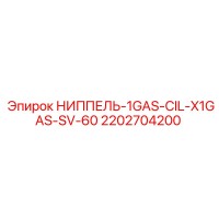 2202704200 НИППЕЛЬ-1GAS-CIL-X1GAS-SV-60 Epiroc