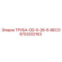 9753202163 ТРУБА-OD-5-26-6-BECO Epiroc