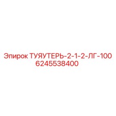 6245538400 ТУЯУТЕРЬ-2-1-2-ЛГ-100 Epiroc
