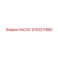 9753217880 НАСОС Epiroc