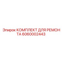 6060002443 КОМПЛЕКТ ДЛЯ РЕМОНТА Epiroc