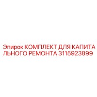 3115923899 КОМПЛЕКТ ДЛЯ КАПИТАЛЬНОГО РЕМОНТА Epiroc