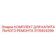 3115924299 КОМПЛЕКТ ДЛЯ КАПИТАЛЬНОГО РЕМОНТА Epiroc
