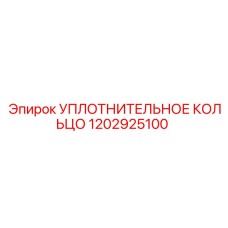 1202925100 УПЛОТНИТЕЛЬНОЕ КОЛЬЦО Epiroc