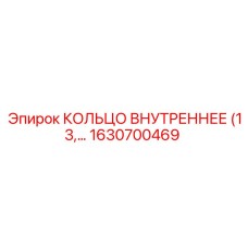 1630700469 КОЛЬЦО ВНУТРЕННЕЕ (13) Эпирок (Epiroc)