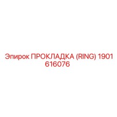 1901616076 ПРОКЛАДКА (RING) Epiroc