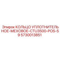 5730013851 КОЛЬЦО УПЛОТНИТЕЛЬНОЕ-МЕХОВОЕ-CTU3500-POS-59 Epiroc