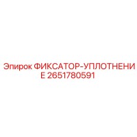 2651780591 ФИКСАТОР-УПЛОТНЕНИЕ Epiroc