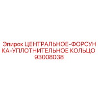 93008038 ЦЕНТРАЛЬНОЕ-ФОРСУНКА-УПЛОТНИТЕЛЬНОЕ КОЛЬЦО | Epiroc
