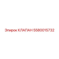 5580015732 КЛАПАН Epiroc