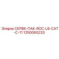 1250065233 СЕРВК-ПАК-ROC-L6-CAT-C-11 Epiroc