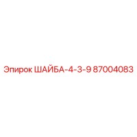 87004083 ШАЙБА-4-3-9 Epiroc