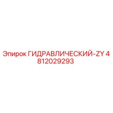 4812029293 ГИДРАВЛИЧЕСКИЙ-ZY Epiroc