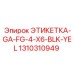 1310310949 ЭТИКЕТКА-GA-FG-4-X6-BLK-YEL Epiroc