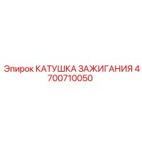 4700710050 Катушка зажигания Epiroc