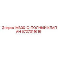 5727011616 IM300-C-ПОЛНЫЙ КЛАПАН Epiroc