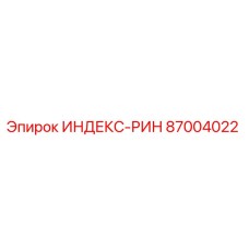 87004022 ИНДЕКС-РИН Epiroc