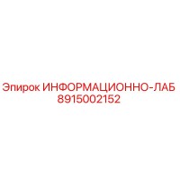 8915002152 ИНФОРМАЦИОННО-ЛАБ Epiroc