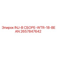 2657847642 INJ-В СБОРЕ-WTR-18-BEAN Epiroc