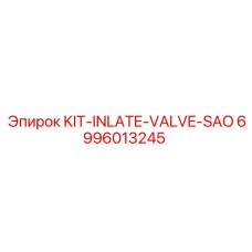 6996013245 KIT-INLATE-VALVE-SAO Epiroc
