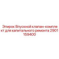 2901159400 Впускной клапан-комплект для капитального ремонта Epiroc