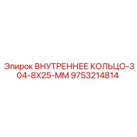 9753214814 ВНУТРЕННЕЕ КОЛЬЦО-304-8X25-MM Epiroc