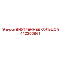 8440300861 ВНУТРЕННЕЕ КОЛЬЦО Epiroc