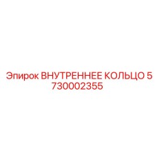 5730002355 ВНУТРЕННЕЕ КОЛЬЦО Epiroc