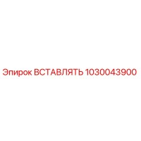 1030043900 ВСТАВЛЯТЬ Epiroc
