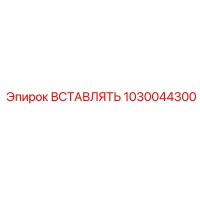 1030044300 ВСТАВЛЯТЬ Epiroc