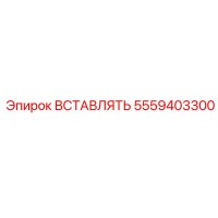 5559403300 ВСТАВЛЯТЬ Epiroc