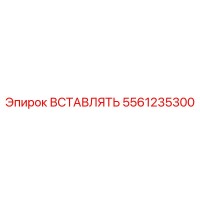 5561235300 ВСТАВЛЯТЬ Epiroc