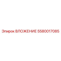 5580017085 ВЛОЖЕНИЕ Epiroc