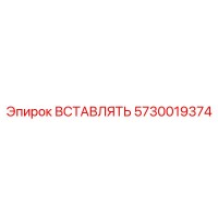 5730019374 ВСТАВЛЯТЬ Epiroc