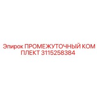 3115258384 - ПРОМЕЖУТОЧНЫЙ КОМПЛЕКТ (Epiroc)