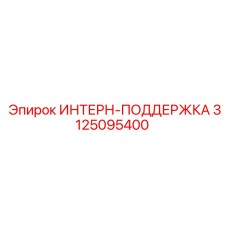 3125095400 ИНТЕРН-ПОДДЕРЖКА | Epiroc