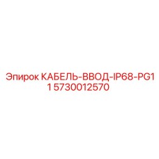 5730012570 КАБЕЛЬ-ВВОД-IP68-PG11 Epiroc